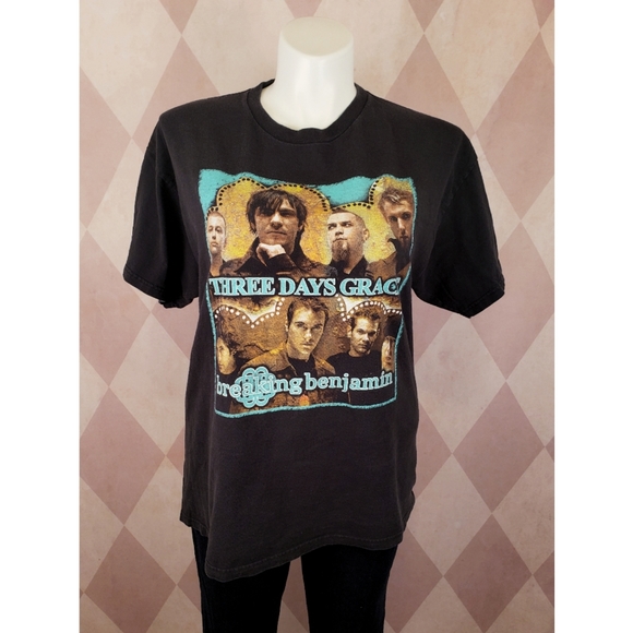Other - Three Days Grace / Breaking Benjamin Concert Tee Other - Three Days Grace / Breaking Benjamin Concert Tee